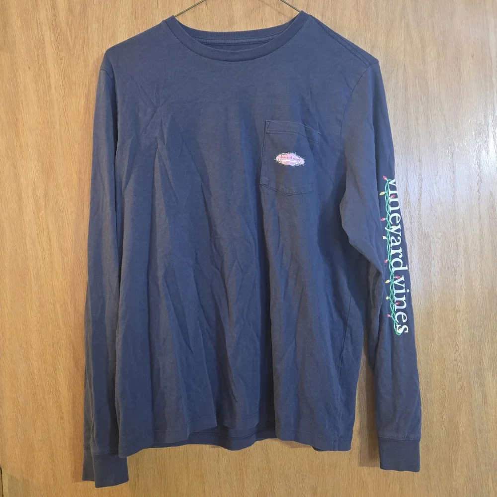 Vineyard Vines Christmas Lights Top